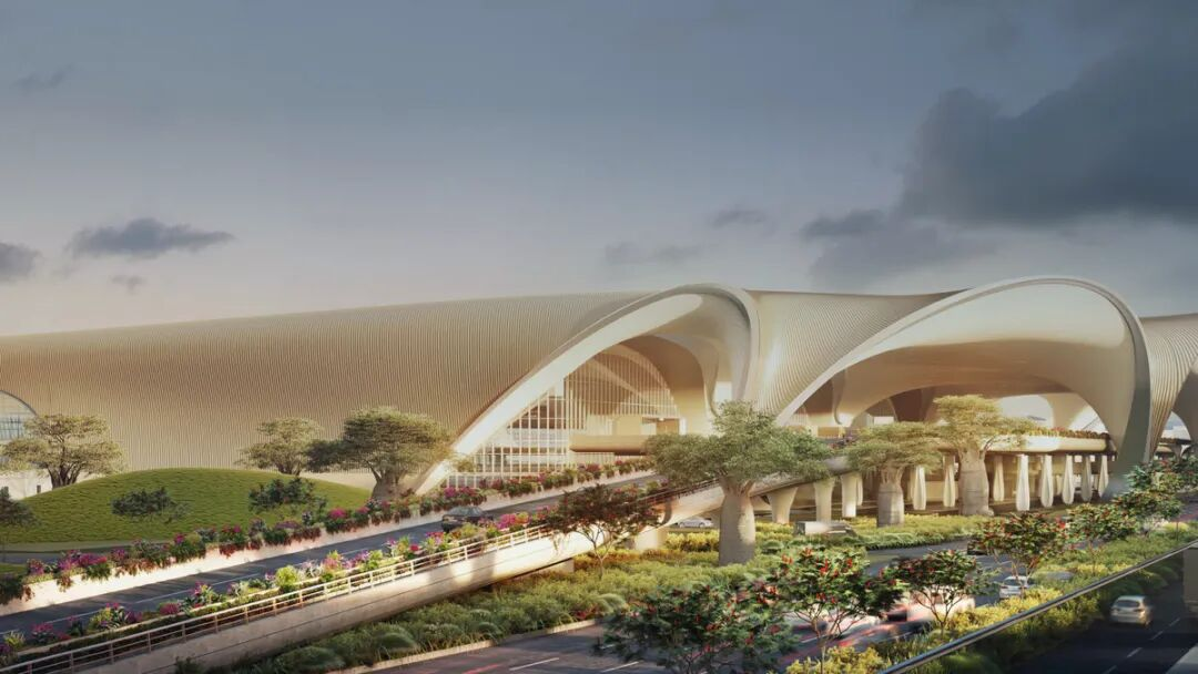 标杆案例 | 888电子圆形显示屏项目落地新孟买国际机场，，，，，打造印度首个“全数字化绿色枢纽”